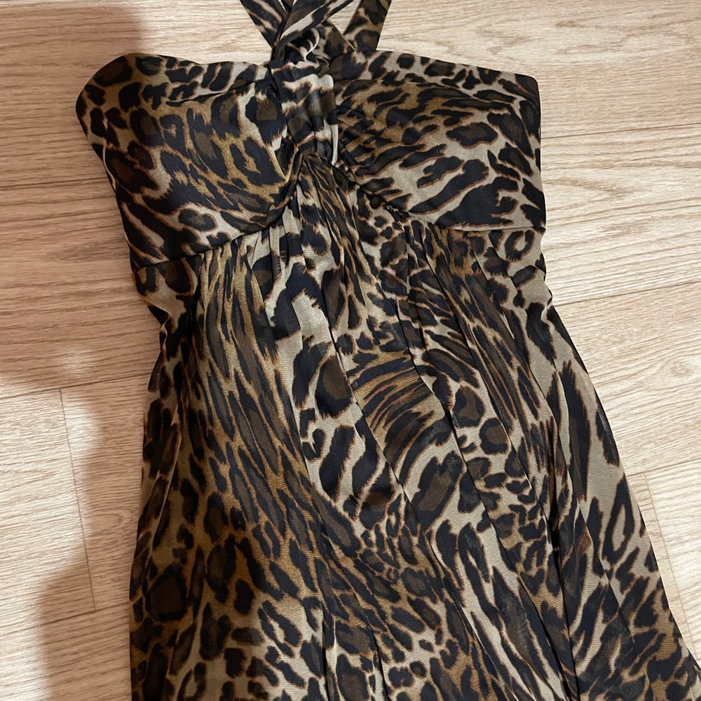 Speechless Animal Print Halter Top